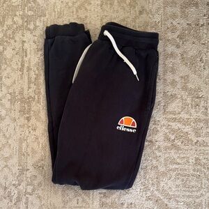 Ellesse Navy Joggers with Logo